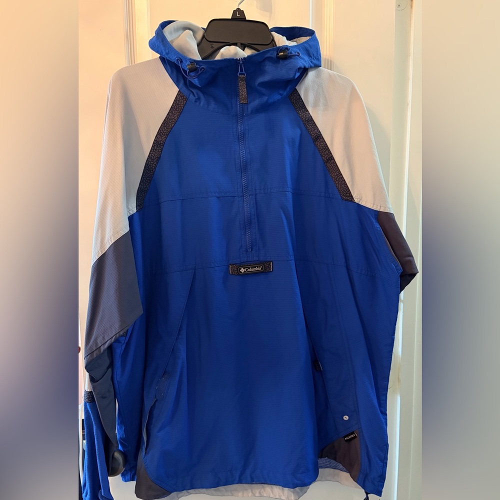 Columbia Blue and Gray Outdoor Jacket